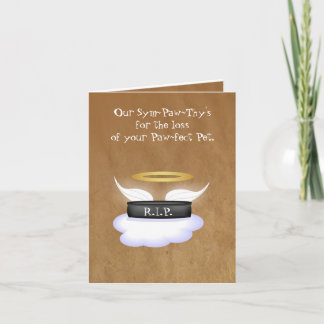 Carte Sympathie d'animal familier