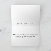 Carte Sympathie de B. Rigshei Tzaar (Intérieur)