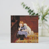 Carte Sympathie (de Briton Riviere) (Debout devant)