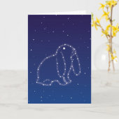 Carte Sympathie de Bunny (Fleur jaune)