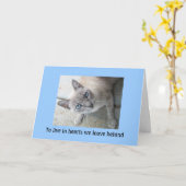 Carte Sympathie de la perte d'animal de compagnie : pert (Fleur jaune)