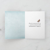 Carte Sympathie de la porte de jardin ouverte (Intérieur)