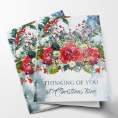 Carte Sympathie de Noël - Réflexions