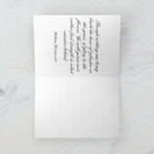 Carte Sympathie de papillon (Intérieur)