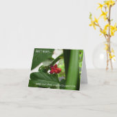 Carte Sympathie de toutes les occasions (Fleur jaune)