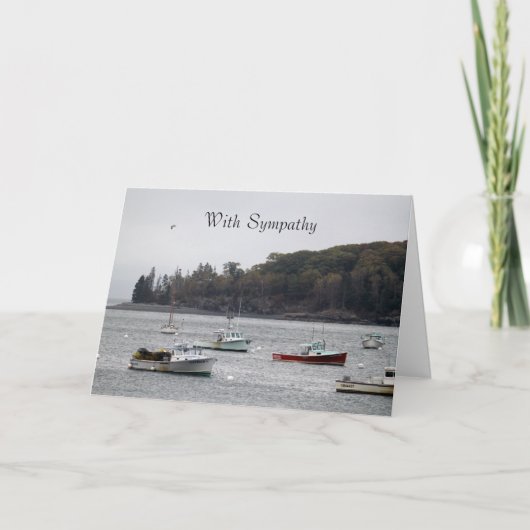 Carte Sympathie des bateaux de pêche (Devant)