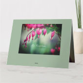 Carte Sympathie des coeurs saignants (Dos)