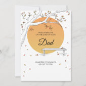 Carte Sympathie des congés d'automne (Devant)