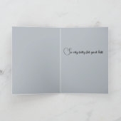 Carte Sympathie des fleurs d'automne (Intérieur)