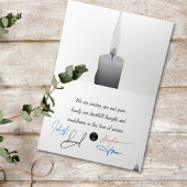 Carte Sympathie des fleurs de cyclamen et des bougies