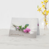 Carte sympathie des roses de plage (Fleur jaune)