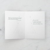 Carte Sympathie douce Seafoam (Intérieur)