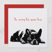 Carte Sympathie du chien (Devant / Derrière)