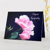 Carte Sympathie du Rose du jardin (Fleur jaune)