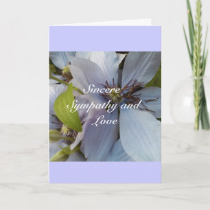 Carte Sympathie et amour sincères