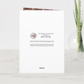 Carte Sympathie funéraire Merci Jésus Bon Pasteur (Dos)