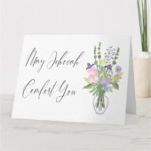 Carte Sympathie JW Que Jéhovah Vous Console (Devant)