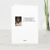 Carte Sympathie la plus profonde, suicide (Dos)