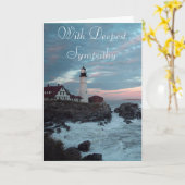 Carte Sympathie Lighthouse (Fleur jaune)