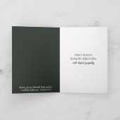 Carte Sympathie Matin pacifique Misty Meadow (Intérieur)