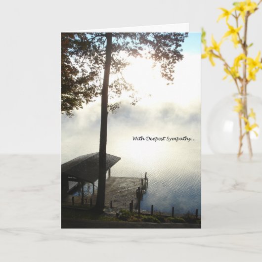 Carte Sympathie pacifique (Fleur jaune)