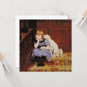 Carte Sympathie (par Briton Riviere) (Devant/Arrière en situation)