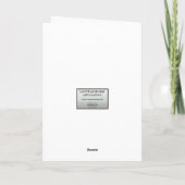 Carte Sympathie par dalDesignNZ (Dos)