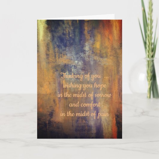 Carte Sympathie par dalDesignNZ (Devant)