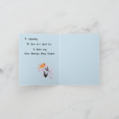 Carte Sympathie : Penser À Vous (Intérieur)