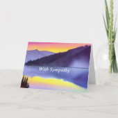 Carte Sympathie personnalisable de Serene Lake (Devant)