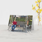 Carte Sympathie personnalisée (Fleur jaune)