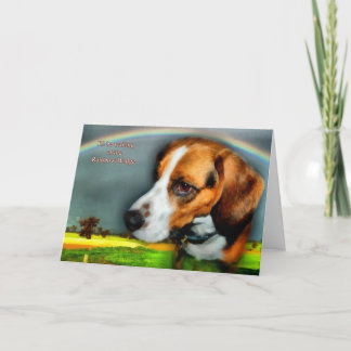 Carte Sympathie - Perte de chien animal de compagnie