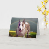 Carte Sympathie - Perte de chien animal de compagnie (Fleur jaune)