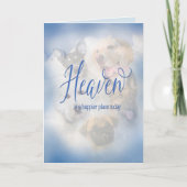 Carte Sympathie, perte de chien, chiens célestes (Devant)