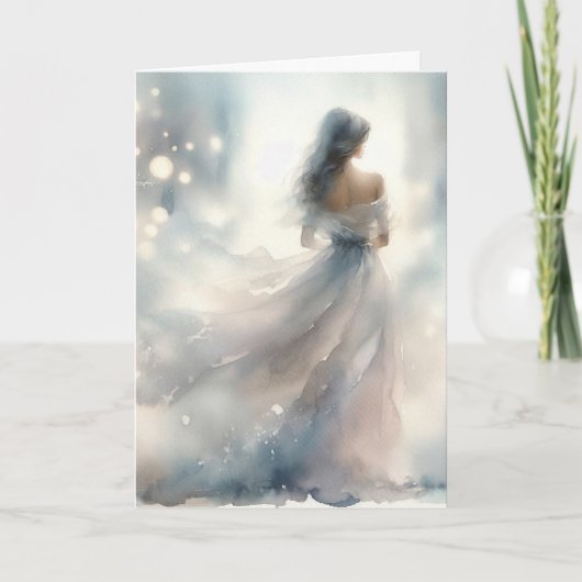 Carte Sympathie (perte de fille) (Devant)