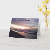 CARTE SYMPATHIE - PERTE DE VOTRE PÈRE (Fleur jaune)