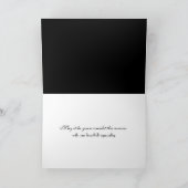 Carte Sympathie Plume Blanche Reflet d'Eau (Intérieur)