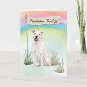 Carte Sympathie pour animaux de compagnie American Staff