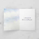 Carte Sympathie pour bateau à voile Watercolor (Intérieur)