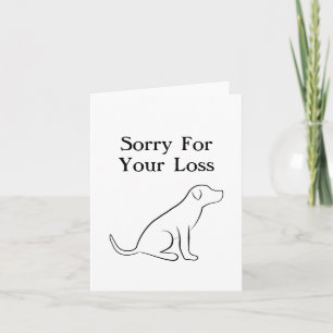 Carte Sympathie pour chien animal