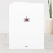 Carte Sympathie pour chien de grande taille par da (Dos)