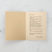 Carte Sympathie pour Goldendoodle Angel Art perdu (Intérieur)