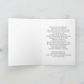 Carte Sympathie pour la perte de l'animal de compagnie (Intérieur)