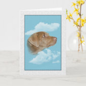 Carte Sympathie pour la perte de l'animal de compagnie (Fleur jaune)