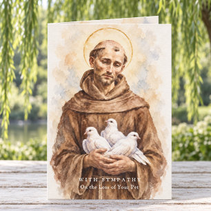 Carte Sympathie pour la perte d'un animal de compagnie S