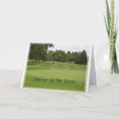 Carte sympathie pour le golf (Devant)