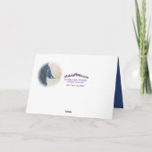 Carte Sympathie pour les oiseaux de Nuthatch - personnal (Dos)