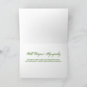 Carte Sympathie profonde (Intérieur)