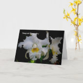 Carte Sympathie profonde (Fleur jaune)