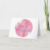 Carte Sympathie profonde (Devant)